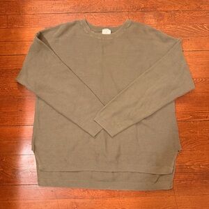 Serra Olive Green Sweater